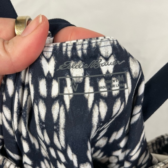 Eddie Bauer Travex Women’s Aster Criss Cross Back Printed Maxi Dress- Size M - Picture 4 of 7